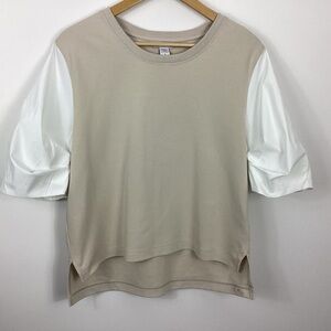 Athleta Harlow Hybrid Tee Size Small